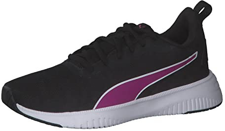 PUMA Unisex Flyer Flex Laufschuh, Black Black Deep Orchid, 41 EU