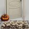 Whaline Halloween Welcome Doormat Halloween Bat Door Mat with Anti-Slip Rubber Back Black Decorative Non Slip Floor Mat for Halloween Indoor Outdoor Entrance Floor Porch Supplies, 17x29 Inch