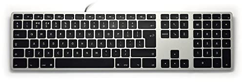 UK Matias Wired Aluminum Keyboard for Mac Space Grey