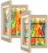 Orionstar Kunstrahmen für Kinder, Kunst-Bilderrahmen, austauschbar, Frontöffnung, Bilderrahmen 30 x 21 cm, für 100 A4-teilig, Kunst-Display-Aufbewahrungsrahmen für Kinder, Zuhause und Büro, Holz 2