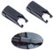 2 PCS Wiper Arm Cover Clips Durable Front Wiper Arm Cover Cap Fitting Clip Wiper Arm Cover Replacement for M-erce-des W176 W246 W205 W213 W447 X253 CLA W000050335(Black)