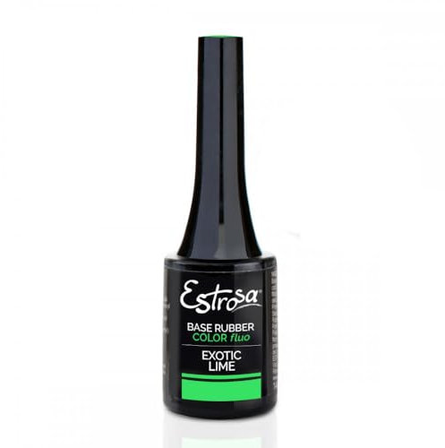 Estrosa Exotic Lime Fluo - Base Rubber Color fluo 14 ml - cod. 8605