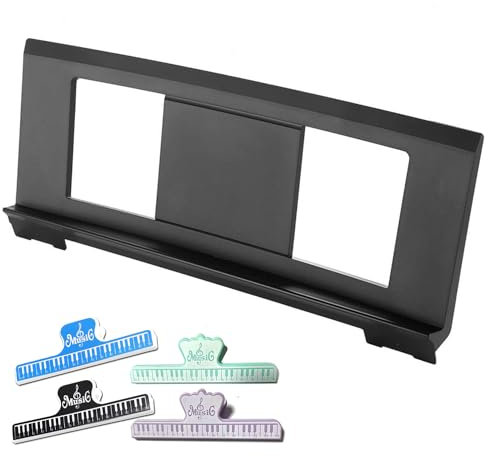 Konper Original Large Music Stand, ABS, for Yamaha PSR/YPT/KB/P/DGX Series Keyboard, with 2 Music Book Clips