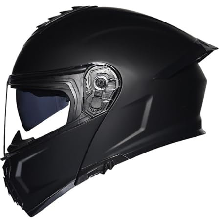 Motorradhelm Motorrad Klapphelm Integralhelm Modularer Helm mit Doppelvisier, ECE Genehmigte Kopfhörer Vollvisierhelm für Erwachsene Männer Frauen 8,XXXL