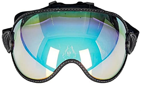 ADovz Motorcycle Helmet Sun Visor Goggles UV Protection Shield Lens Compatible with Bicycle Helmet Facemask Eye-Shield Lens,durable