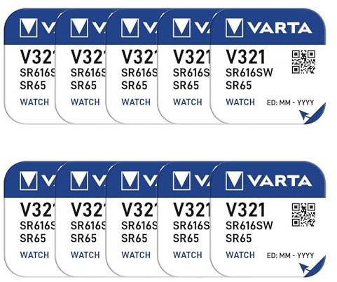 Varta Batterie Silberoxid-Knopfzelle 321