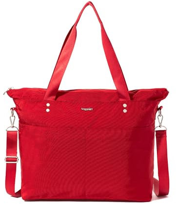 Baggallini Carryall Laptop-Tragetasche, Purpurrot, Einheitsgröße