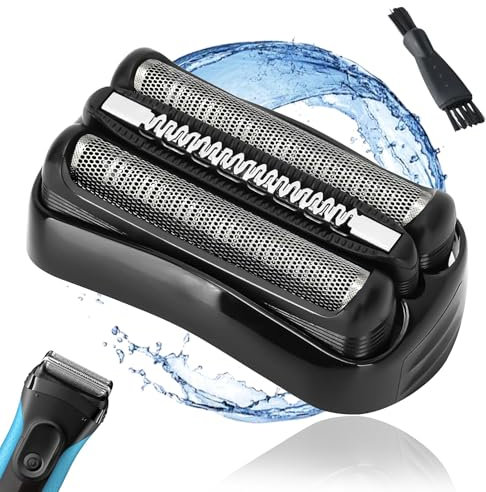 Scherkopf für Braun Series 3, Scherkopf für Rasierer Herren Elektrisch, 21B Elektrorasierer Ersatzscherteil Kompatibel mit Series 3 300S 301S 310S 3020S 3030S 3040S 3080S 3050CC 3090CC(21B)