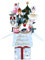 Clever Cubes XCU002 Carte de Noël pop-up 3D Casse-noisette