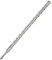 FINEUNAN SDS Plus Bohrer 25 x 460mm - SDS Hammerbohrer für beton, ziegel, zement, stein mit 4 Schneiden - SDS Plus-Schaft passend für Bohrhammer
