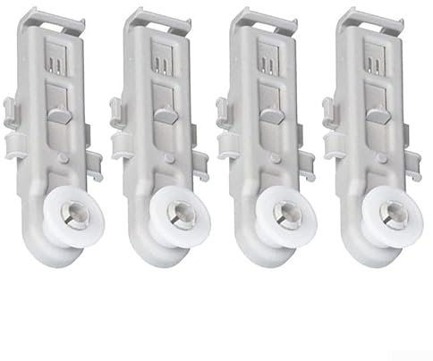 Set di quattro ruote di ricambio per lavastoviglie compatibili con W10888592 e codice articolo 8575281