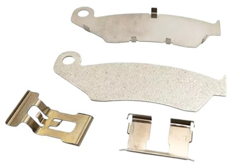 MotoForgeDynamics Front Brake Caliper Spring Clip Set, Honda CRF 250 450 R X CR 125, Brake Pad Retaining Kit