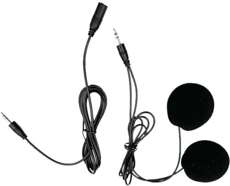 Generico Altoparlanti per Casco | Cuffie Stereo per Casco Integrate - Sportivi per Snowboard Moto Ciclismo Motoslitte e Attività All'aperto per Appassionati di Montagna e Outdoor