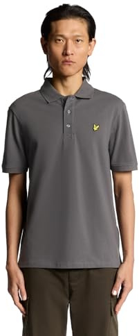 Lyle & Scott SS Polo Shirts Plain Polo Shirt X878 Shadow, L