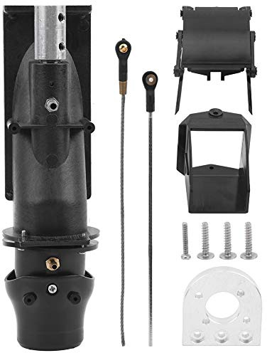 Motor Propeller Spray Water Thruster Power Injection Pump, RC Boat Accessories, High Performance Upgrade for 30-50cm Remote Control Boats, with Motor Gasket and Steering Rods, Du