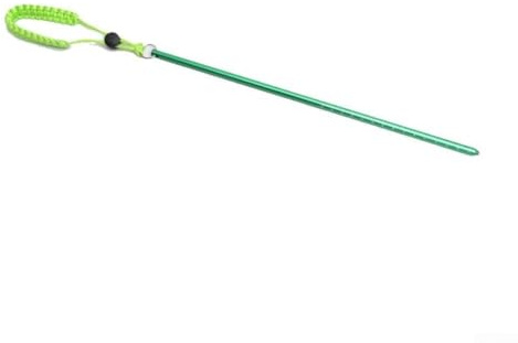 Besttoolifes Aluminium-Tauchzeiger für Tauchen, 34 cm, Unterwassergeräuschmacher und Riffhummer, Werkzeug mit Handgelenkband, Tauchtank-Banger, Meereslebewesen (grün)
