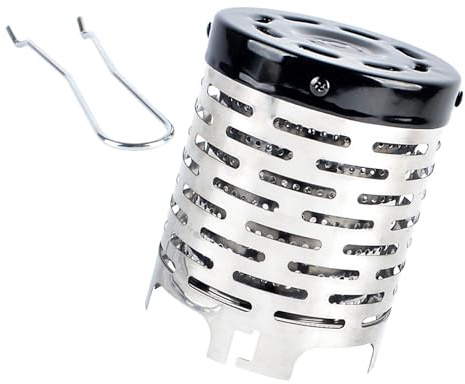 Haodream Petits chauffages à gaz, couvercles de cuisinière, hottes chauffantes en acier inoxydable, chauffe-plats portables, housses chauffantes, équipement de réchaud de camping, hottes chauffantes