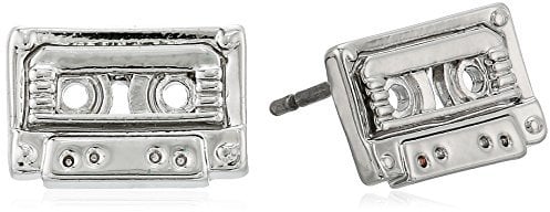 Marvel Unisex Marvel Guardians of The Galaxy Wee Cassette Stud Earrings