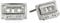 Marvel Unisex Marvel Guardians of The Galaxy Wee Cassette Stud Earrings