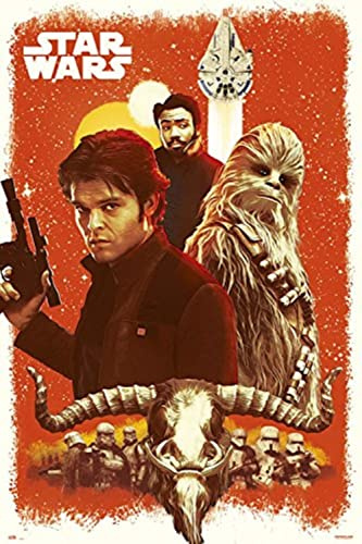 Star Wars Solo: A Story Poster Chewbacca At Work