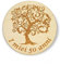 CALAMITA magnete personalizzato Idea Bomboniera compleanno Albero della vita