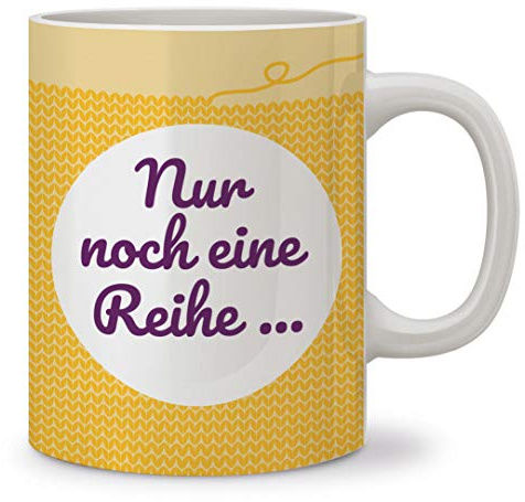 strickimicki Tasse - Nur noch 1 Reihe