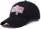 Culer 1pc Baseball Cap Adjustable Bubba Gump Shrimp Baseballmütze Gestickte-Hut-Rennen Kostüm Baseball-Mütze (schwarz)
