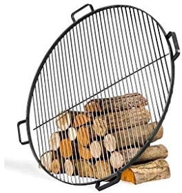 BlackOrange Griglia in acciaio Ø 80 cm con 4 manici come supporto per barbecue per braciere Ø 80 cm