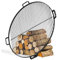 BlackOrange Grille de barbecue en acier de 80 cm de diamètre avec 4 poignées pour braseros de 80 cm de diamètre