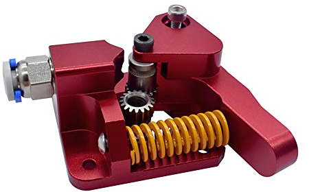 Erweiterter Ersatz CR-10S Pro Dual Gear Extruder Dual Drive Gear Aluminium MK8 Metall Extruder Kit für Creality 3D Drucker CR-10, CR-10 S4, S5 Ender 3, Ender-5 und Tornado 3D Drucker