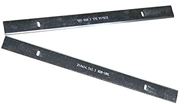 210mm HSS Hobelmesser 210x16,5x1,5mm für ATIKA ADH 204 TYP2 8 Zoll Hobelmesser Holzbearbeitungswerkzeugteile 2PCS,wie abgebildet