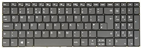 UK Keyboard for Lenovo Ideapad 3-15ada05 3-15are05 3-15igl05 3-15iil05 3-15ijl05 3-15iml05 3-15itl05 PC5C-UK Gray
