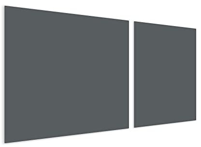 Herdabdeckplatte Abdeckung Ceranfeld Abdeckplatte Schneidebrett 2-Teilig 70x52 Grau Spritzschutz Glasplatte Ceranfeldabdeckung Schutz Herdschutz Sicherheitsglas Glasschneidebrett 30x52+40x52(70x52)