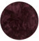 Wecon Home Kuschelig weicher Esprit Hochflor Teppich, bestens geeignet fürs Wohnzimmer, Schlafzimmer und Kinderzimmer RELAXX (120 cm rund, Bordeaux rot)