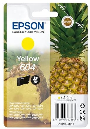 Epson C13T10G44010 604 Tintenpatrone, Gelb