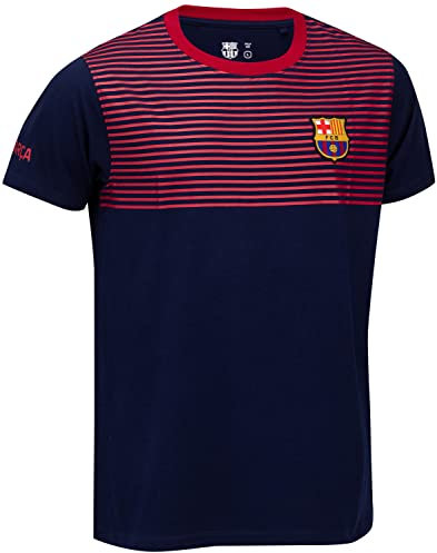T-Shirt Barça, offizielle Kollektion FC Barcelona, für Herren, Größe L, Marine