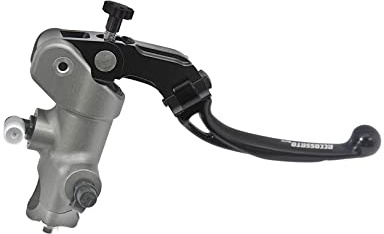 Pompa Freno Radiale Forgiata Accossato Con Leva Snodata Corta, 19 X 19 per Benelli TnT 1130 Cafe Racer dal 2006 al 2014, CC 1130