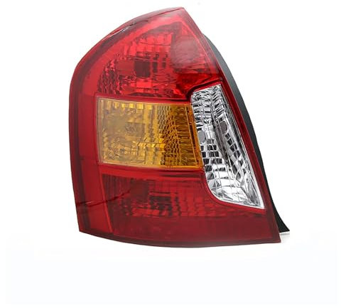 CRJUS Auto-Rücklicht-Bremslichtsignal, für Hyundai Accent 2006–2011 92401-1E010 92402-1E010 Rücklicht-Lampengehäuse ohne Glühbirne