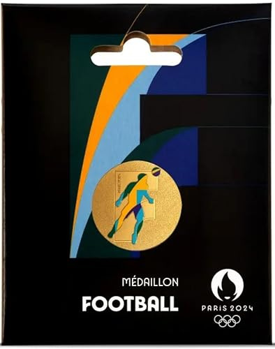 Jeux Olympiques de Paris 2024 - Blister Emblème Football