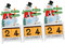 Cabilock 3 Stk Weihnachtskalender aus Holz ewiger Tischkalender weihnachtskalenderverzierungen weihnachtskalender kinder kalender weihnachten kinder Weihnachtsdekorationen Ornament Foto