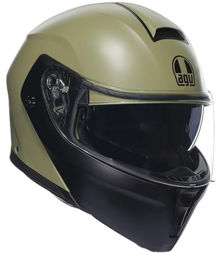 AGV Streetmodular Mono Klapphelm, grün/schwarz, L (59/60)