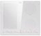 Klarstein Placa Vitroceramica 4 zonas, Vitro Placa Induccion Bajo Consumo Zona Combinable, Placa Coccion Sobremesa 7200W, Control Táctil, Placas Vitrocerámicas Eléctricas
