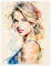 Taylor Swift Poster von nobelart 60 x 80 cm Wandbilder Wanddeko
