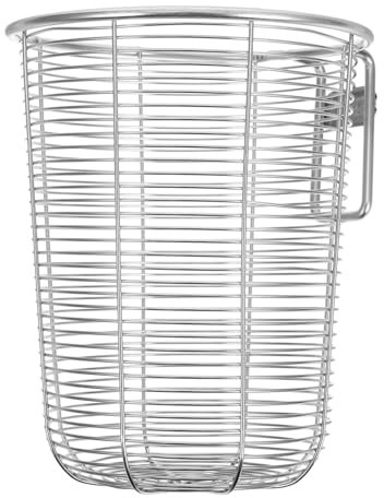 CATIEBYE Stainless Steel Mesh Colander Hot Pot Strainer with Handle Kitchen Pasta Basket Large Capacity Reusable Frying Basket