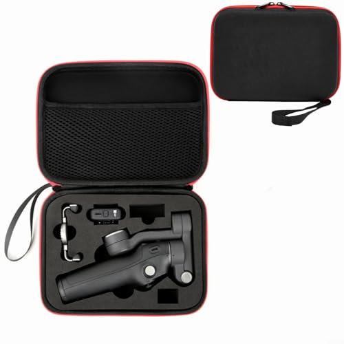NEIQIUWING Case for Osmo Mobile 7/7P, Carry Bag for DJI Osmo-Accessories, Portable Travel Large Case Waterproof Storage Bag Gimbal Stabilizer Accessories(Black)