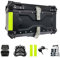 Top Case Motorrad, wasserdichtes Gepäck für Motorräder, Box mit Sicherheitsschloss, Motorradkoffer zur Aufbewahrung von Helmen, Aluminium Top Case für die meisten Motorräder und Maxi-Roller (65 l