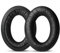 Replacement Ear Pads Cushion Earpads Cover Compatible with Sennheiser G4ME Zero PC350 HD380PRO PXC350 PXC450 HD400PRO Headphones Earmuff Repair Part,Black Wrinkled Leather
