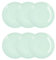 Luminarc Apy Paradise Verde Set 6 Platos Llanos Opal 25cm Opal Apto Microondas Apto Frigorífico Apilable