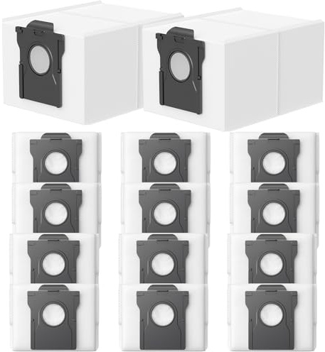 14 Stück Staubbeutel für Dreame L20/X30/X40/X50 Ultra Complete, L10s/L10/ | L40s/L10s Pro/L40/L50/Aqua10 Ultra, für Mova E30/V50/E40/P50/P50s/Z60 Ultra / Matrix10 Ultra Staubsauger, 3,5L Kapazität