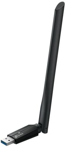 TP-Link Archer TBE400U Plus Chiavetta WiFi 7 BE6500, Alto Guadagno, Wireless Tri-Band, Adattatore USB PC, MLO Low Latency, USB 3.0, Beamforming, WPA3, Windows 11/10 (64-bit)